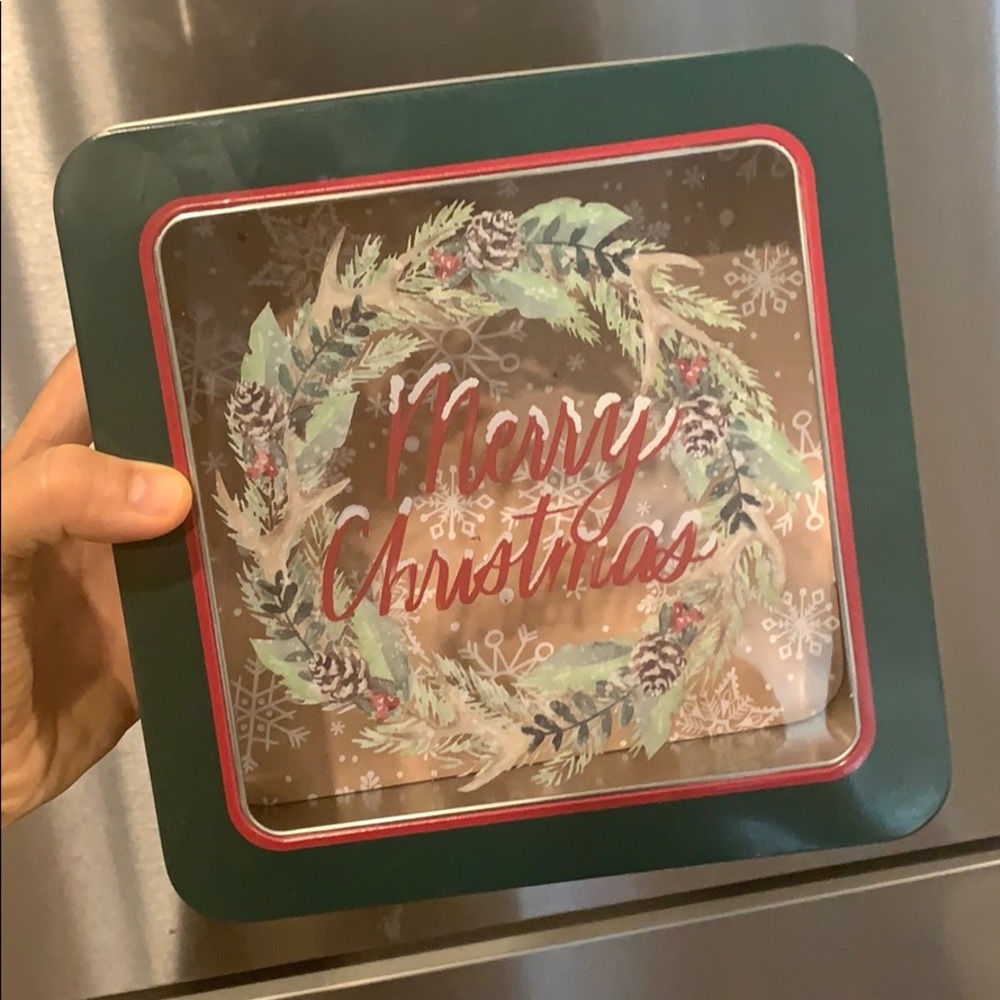 cookie tin!